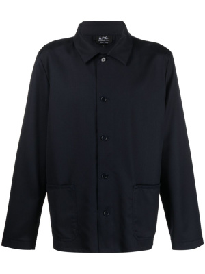 

Wool shirt jacket, A.P.C. Wool shirt jacket