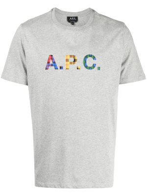 

Logo-print short-sleeve T-shirt, A.P.C. Logo-print short-sleeve T-shirt