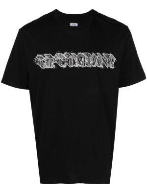 

Logo-print cotton T-shirt, C.P. Company Logo-print cotton T-shirt