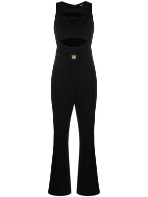 

Logo-plaque cut-out jumpsuit, Just Cavalli Logo-plaque cut-out jumpsuit