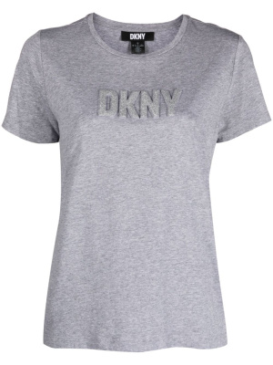 

Raised-logo cotton T-shirt, DKNY Raised-logo cotton T-shirt