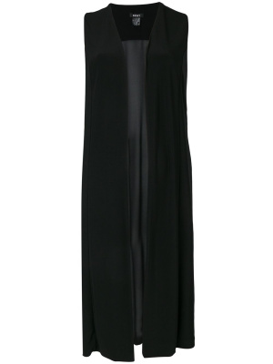 

Sheer long vest coat, DKNY Sheer long vest coat