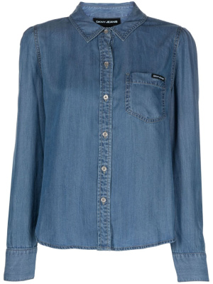 

Button-up lyocell shirt, DKNY Button-up lyocell shirt