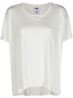 

Short-sleeve linen T-shirt, DKNY Short-sleeve linen T-shirt