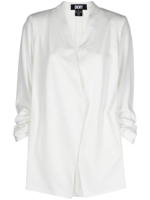 

V-neck long-sleeve blazer, DKNY V-neck long-sleeve blazer
