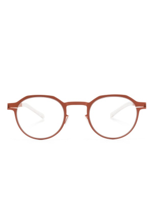 

Round-frame titanium glasses, Mykita Round-frame titanium glasses