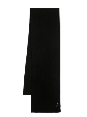 

Safety Pin virgin wool-blend scarf, Versace Safety Pin virgin wool-blend scarf