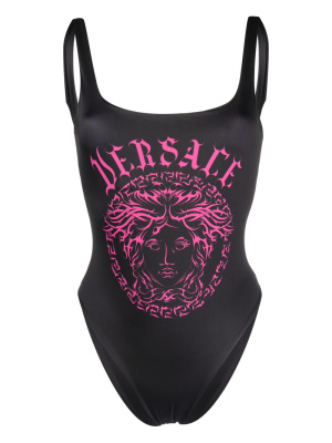 

Medusa-print sleeveless swimsuit, Versace Medusa-print sleeveless swimsuit