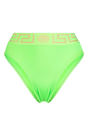 

Greca high-waisted bikini bottoms, Versace Greca high-waisted bikini bottoms