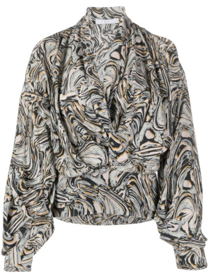 

Felice abstract-pattern blouse, IRO Felice abstract-pattern blouse