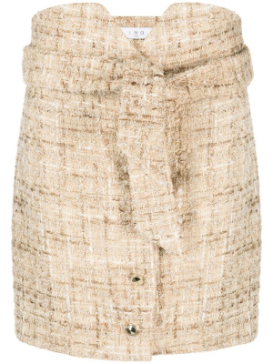 

Belted tweed miniskirt, IRO Belted tweed miniskirt
