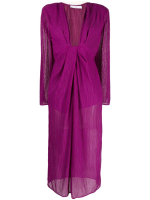 

Alofi draped midi dress, IRO Alofi draped midi dress