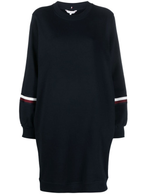 

Puff-sleeved sweatshirt dress, Tommy Hilfiger Puff-sleeved sweatshirt dress