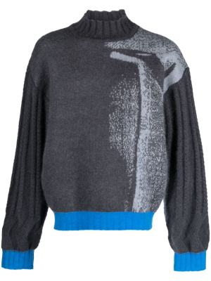 

Mariann mohair-blend jumper, Kiko Kostadinov Mariann mohair-blend jumper