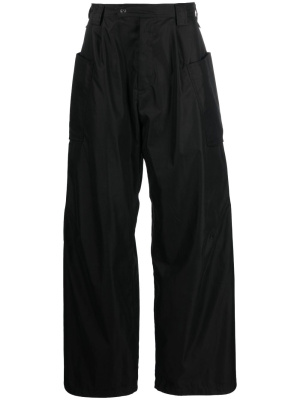 

Meno wide-leg cotton trousers, Kiko Kostadinov Meno wide-leg cotton trousers