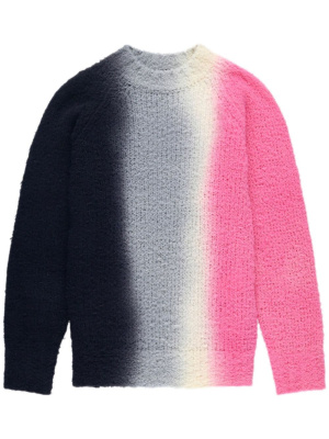 

Tie-dye crew-neck jumper, Sacai Tie-dye crew-neck jumper