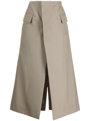 

Asymmetric midi skirt, Sacai Asymmetric midi skirt