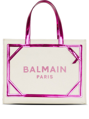 

B-Army 42 canvas tote bag, Balmain B-Army 42 canvas tote bag