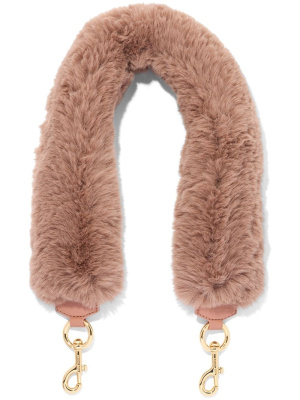 

'The Shoulder Strap' faux-fur strap, Marc Jacobs 'The Shoulder Strap' faux-fur strap