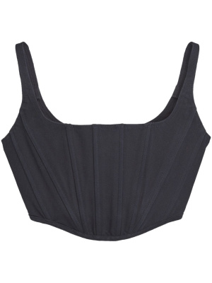 

The Denim Bustier top, Marc Jacobs The Denim Bustier top