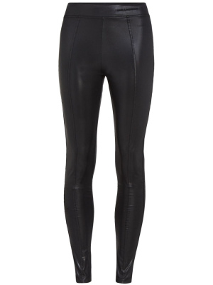 

Coated mid-rise leggings, Karl Lagerfeld Coated mid-rise leggings