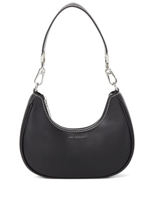 

K/Ikonik Lock Moon shoulder bag, Karl Lagerfeld K/Ikonik Lock Moon shoulder bag