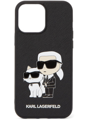 

Logo-print iPhone 13 Pro Max case, Karl Lagerfeld Logo-print iPhone 13 Pro Max case