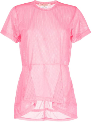 

Semi-sheer mesh T-shirt, Comme Des Garçons Semi-sheer mesh T-shirt