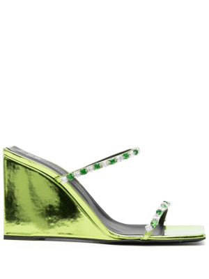 

Shangay 105mm leather sandals, Giuseppe Zanotti Shangay 105mm leather sandals