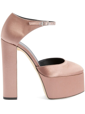 

Bebe 150mm satin pumps, Giuseppe Zanotti Bebe 150mm satin pumps