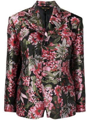 

Single-breasted floral-print blazer, Comme Des Garçons Single-breasted floral-print blazer