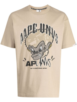 

Graphic-print short-sleeve T-shirt, AAPE BY *A BATHING APE® Graphic-print short-sleeve T-shirt