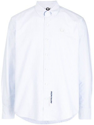 

Long-sleeve button-fastening shirt, AAPE BY *A BATHING APE® Long-sleeve button-fastening shirt