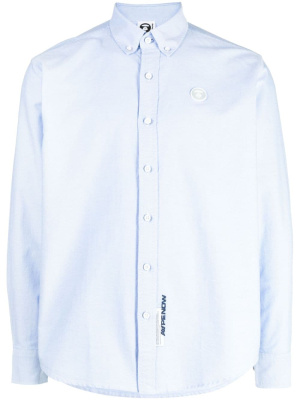 

Long-sleeve button-fastening shirt, AAPE BY *A BATHING APE® Long-sleeve button-fastening shirt