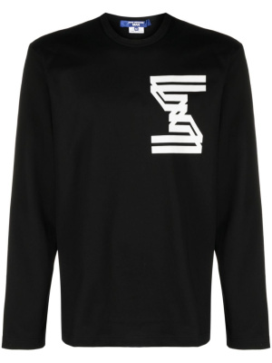 

Graphic-print cotton T-shirt, Junya Watanabe MAN Graphic-print cotton T-shirt