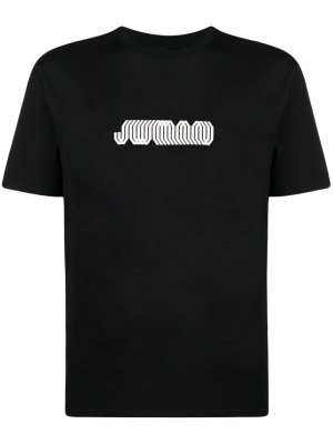

Logo-print cotton T-shirt, Junya Watanabe MAN Logo-print cotton T-shirt