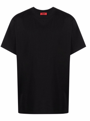 

Embroidered logo short-sleeve T-shirt, 424 Embroidered logo short-sleeve T-shirt