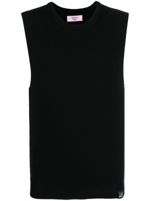 

Crew-neck knitted vest, Martine Rose Crew-neck knitted vest