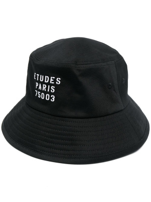 

Logo-print cotton bucket hat, Etudes Logo-print cotton bucket hat