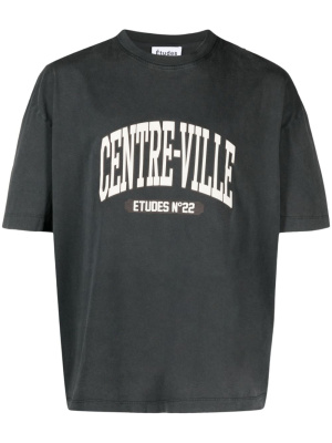 

Spirit Centre-Ville organic cotton T-shirt, Etudes Spirit Centre-Ville organic cotton T-shirt