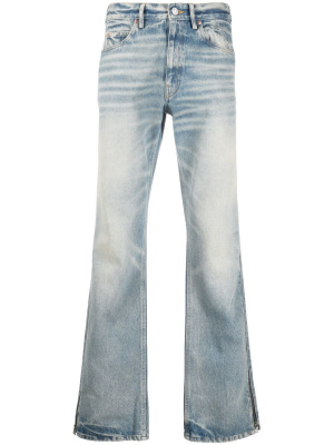 

Distressed-finish denim jeans, Martine Rose Distressed-finish denim jeans