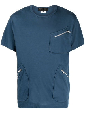 

Zip-pocket cotton T-shirt, Comme Des Garçons Homme Deux Zip-pocket cotton T-shirt