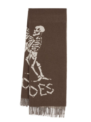 

Magnolia graphic-print scarf, Etudes Magnolia graphic-print scarf