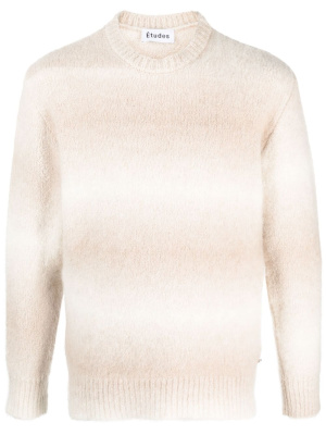 

Alpaca-blend crew neck jumper, Etudes Alpaca-blend crew neck jumper