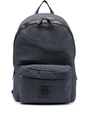 

Embroidered-monogram backpack, Tommy Hilfiger Embroidered-monogram backpack
