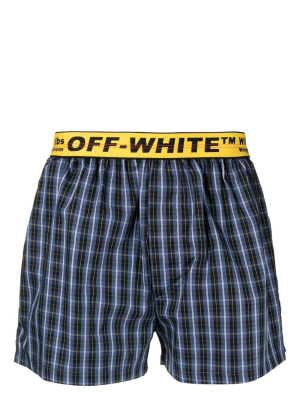 

Logo-tape detail boxers, Off-White Logo-tape detail boxers