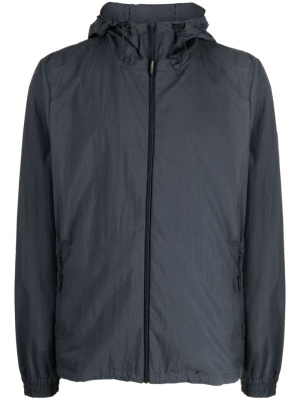 

Logo-print zip-up jacket, Rains Logo-print zip-up jacket