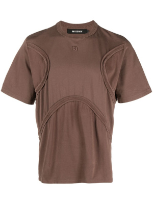 

X decorative-stitch cotton T-shirt, MISBHV X decorative-stitch cotton T-shirt
