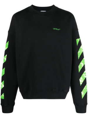 

Diag Stripe cotton sweatshirt, Off-White Diag Stripe cotton sweatshirt