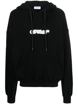 

Logo-print cotton hoodie, Off-White Logo-print cotton hoodie